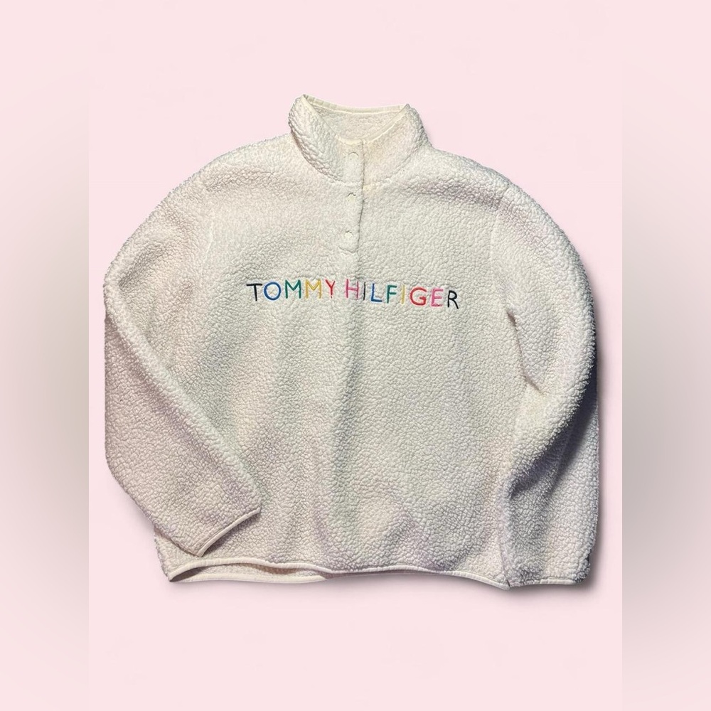 Tommy Hilfiger Off-White Sherpa Sweatshirt